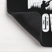 メ吹ダックコール水鳥ハンターおもしろいダック狩り マウスパッド (コーナー)