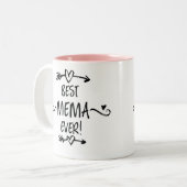 メ最高のマ・エバー ツートーンマグカップ (正面左)