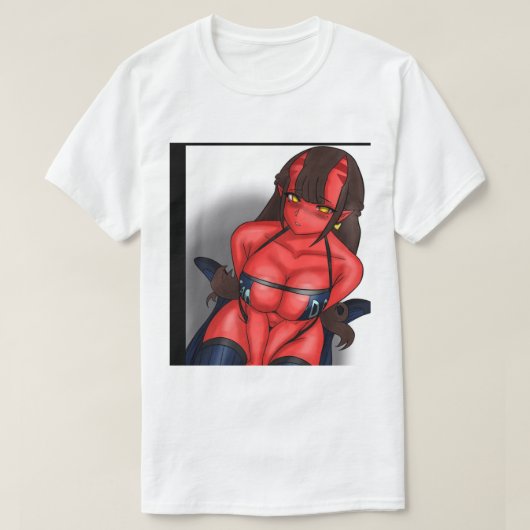 メ最高のローTHE SUCCUBUSかわいい袖なしトップ Tシャツ (デザイン正面)