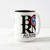 メ生まれンフィス15oz ツートーンマグカップ (正面右)