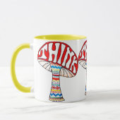 メ考えガフロラマグ マグカップ (左)