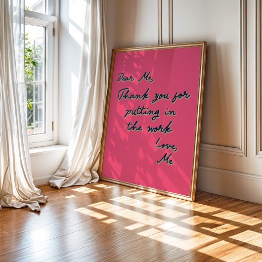 メ親愛感動的やる気を起こさせるトレンディー ポスター