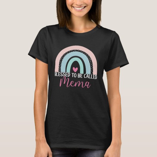 メ賛美マぼほ虹ママGrと呼ばれるかわいい Tシャツ (正面)