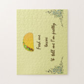 メ食べ物を与えタコス ジグソーパズル (縦)