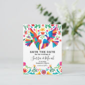 メ鮮やかカラフルイインスパイアクの鳥とフローラ セーブザデート (スタンド正面)
