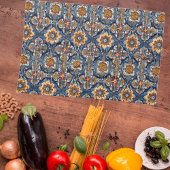 メ鮮やか伝統的キシコのタラベラのタイル キッチンタオル