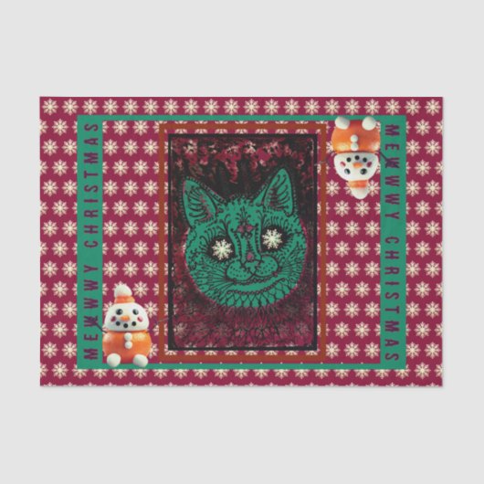 メwwwyクリスマスティッシュペーパー 薄葉紙 (正面)