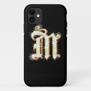 モきらきら光るノグラムM iPhone 5ケース 11 ケース