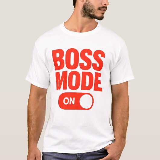 モやる気を起こさせるードオン Tシャツ (正面)