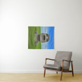 モアイ像イースター島旅行観光記念碑 タペストリー (インサイチュ(横))