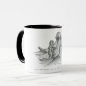 モアイ、チリ、イースター島 マグカップ (正面左)