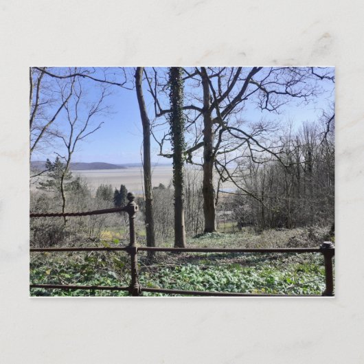 モアカムベイの景色 ポストカード (正面)