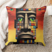 モアケンゲージシュルレアリスムのポップ・アートの目 クッション (ブランケット)