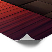 モアケンゲージシュルレアリスムのポップ・アートの目 ポスター (角)