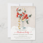 モアジンルベルサンタマルティーニクリスマスパーティー 招待状 (正面)