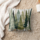 モアツリーズグリーンニュートラル クッション (ブランケット)