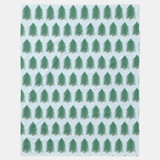 モアツリーフォレスト フリースブランケット (正面)