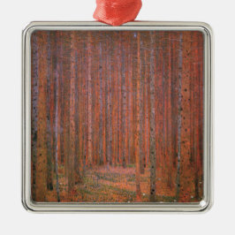 モアツリーフォレスト(by Gustavクリムト) メタルオーナメント