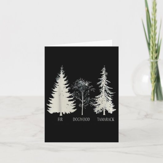 モアドッグウッドタマラックヴィンテージツリーナショナルパーク カード (正面)