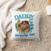 モアナ誕生日シャツ、モアナファミリーシャツ クッション (ブランケット)