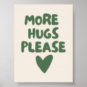 モアハグズゲアウォールアートプリント | ホームデコール ポスター (正面)