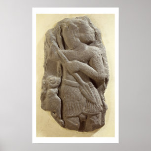 モアビテ嵐の神、シーハン古代モアブの土地、c。 ポスター