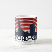 モアブの赤く大きいマグ コーヒーマグカップ (中央)