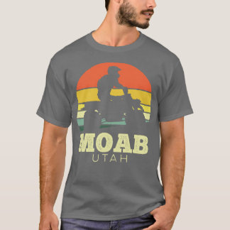 モアブユタクワッドバイクヴィンテージサンセット Tシャツ