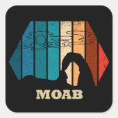 モアブユタヴィンテージアーチ国立公園 スクエアシール (正面)