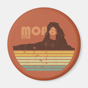 モアブユタヴィンテージサンセットアルシュ国立公園 マグネット