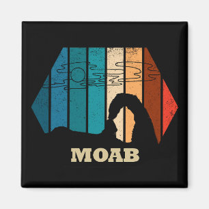 モアブユタヴィンテージサンセットアルシュ国立公園 マグネット