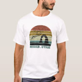 モアブユタヴィンテージサンセットアルシュ国立公園 Tシャツ (正面)