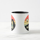 モアブユタヴィンテージデザートサンセットレトロ土産60s マグカップ (中央)