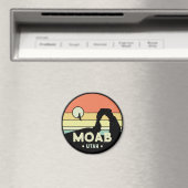 モアブユタヴィンテージデザートサンセットレトロ土産60s マグネット (インサイチュ (食洗機))