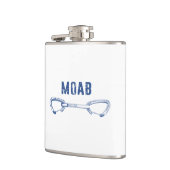 モアブユタ登山クイックドロー フラスク (左)