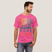 モアブユタ自然ハイキングアウトドア Tシャツ (正面フル)