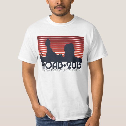 モアブ単2015年-赤いv3 tシャツ (正面)