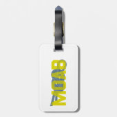 モアブ姿8登山 ラゲッジタグ (裏面縦)