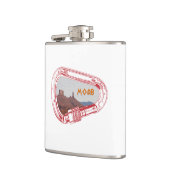 モアブ登山カラビナー フラスク (左)