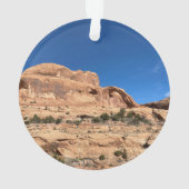 モアブ・ユタ・クリスマス オーナメント (裏面)