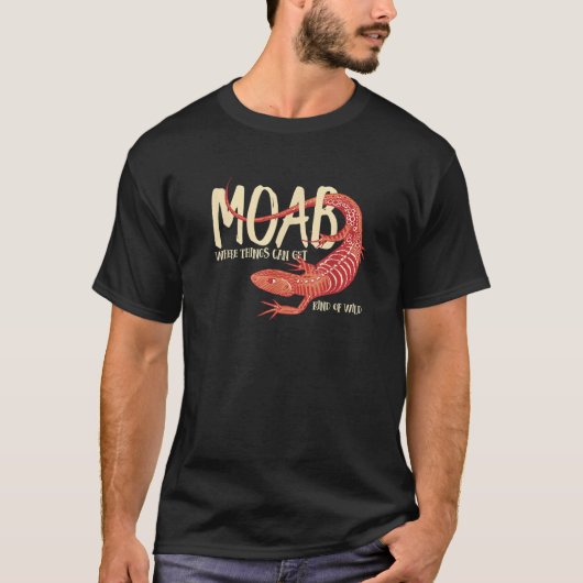 モアブ・ユタ・シャツ Tシャツ (正面)
