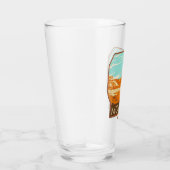 モアブ・ユタ・ピント・ガラス タンブラーグラス (右)