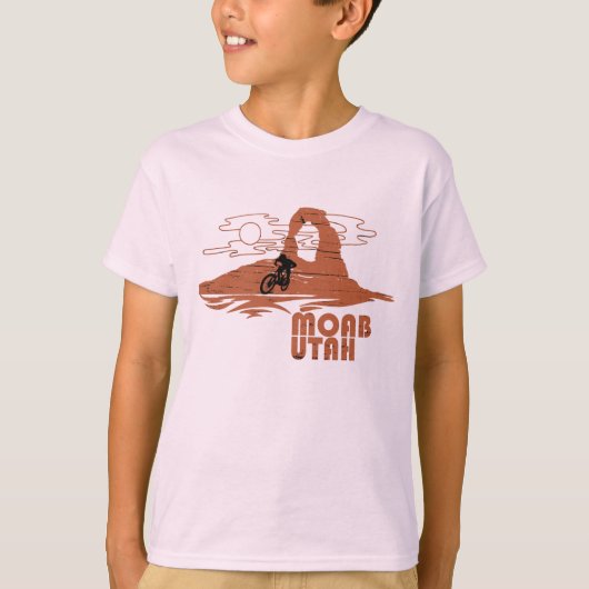 モアブmtb山サイクリング tシャツ (正面)