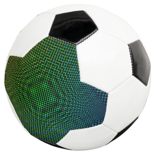 モアレ市松模様にーズby Kenneth Yoncich サッカーボール (3/4)