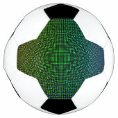 モアレ市松模様にーズby Kenneth Yoncich サッカーボール (正面)