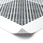 モアレ模様ポスター ポスター (角)