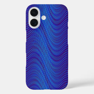 モイクールレ効果抽象芸術ブサイケデリックルー iPhone 16ケース