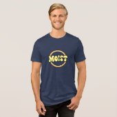 モイスト: 洗練された言葉 トライブレンドＴシャツ (正面全面)