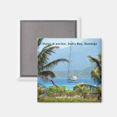 モイラatいかり,ジョシュの鍵,グアナハ,ホンジュラス マグネット (正面/裏面)