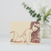 モイロリータ – 完璧なブロネ美しいポーズ ポストカード (スタンド正面)